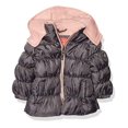 thumbnail image 1 of Baby Girls' Rip Stop Puffer, Charcoal, 12M, 1 of 2