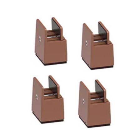 4PCS Adjustable Chair Feet Riser Screw Clamp 5cm Heavy Duty Sofa Tables Bed Furniture Risers with