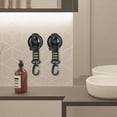 thumbnail image 2 of IFANLANDOR 2Pcs Suction Cup Hooks for Window Anti-Slip Home Use Green 17x0.3937in, 2 of 7
