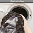 thumbnail image 6 of Abstract Dog Crate Cover, Irregular Curved and Mosaic Inspired Motifs Continuing Ornamental Elements, Easy to Use Pet Kennel Cover for Medium Large Dogs, 35" x 23" x 27", Multicolor, by Ambesonne, 6 of 6
