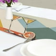 thumbnail image 4 of Yayeee Table Runner 70 inches Long Home Kitchen Dinning Party Decoration, Beige Glasses, 4 of 7