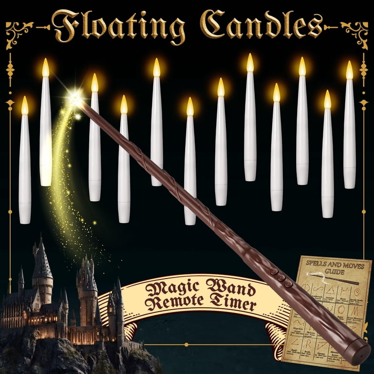 Cocobela Floating Candles with Magic Wand Remote - 12 Pack photo 1