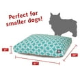 thumbnail image 3 of Majestic Pet | Links Rectangle Pet Bed For Dogs, Removable Cover, Teal, Small, 3 of 6