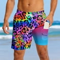 thumbnail image 2 of Kcolen Mens Swim Trunks With Compression Liner,Mens Short Swim Trunks,Board Shorts with Zip Pockets Men's Swim Suits Beach Shorts, 2 of 4