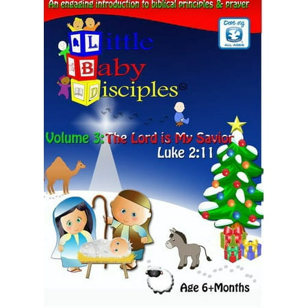 Little Baby Disciples: Volume 3: The Lord is My Savior Luke 2:11 (DVD), House Lights Media, Religion & Spirituality