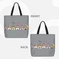 thumbnail image 3 of Vsdgher Have a Nice Day print Tote Bag for Women Shoulder Bag with Zipper Large Shoulder Bag Handle Handbag Portable Washable for Travel, Work, 3 of 8