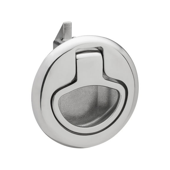 Whitecap Slam Latch Stainless Steel Non-Locking Ring Pull [6135C]