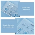 thumbnail image 6 of 2pcs Bead Measuring Ruler Acrylic Measuring Tool Bead Size Chart Board Clear Circle Template Multi-Function Geometric Stencil Rulers for Beads Stones Gem Diamond 2/4/6/8/10/12/14/16/18mm, 6 of 6