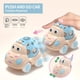 thumbnail image 2 of Baby car toys for 1 one year old girl & boy, pink rattle push car, 2 of 4