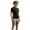 Light Gray, variant on AWZXDE Boys Youth Gym Shirts Compression Athletic Performance Top Wicking Breathable For Sports Training Activewear Black