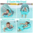 thumbnail image 2 of Flota de natación HECCEI Mambobaby con toldo para bebés de 3 a 24 meses, 2 of 9