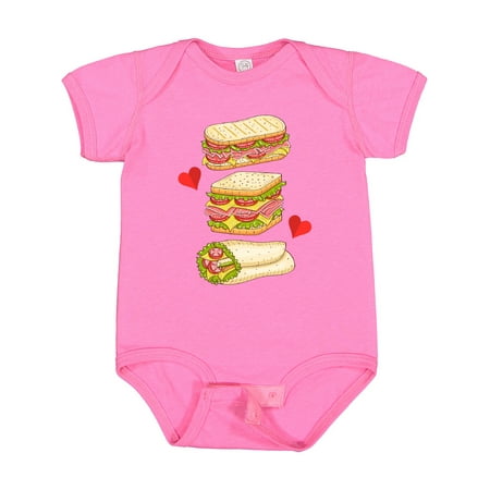 

Inktastic Sandwich Lover Deli Food Gift Baby Boy or Baby Girl Bodysuit