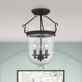 thumbnail image 5 of Livex Lighting Jefferson Ceiling Mount in Black, 5 of 11