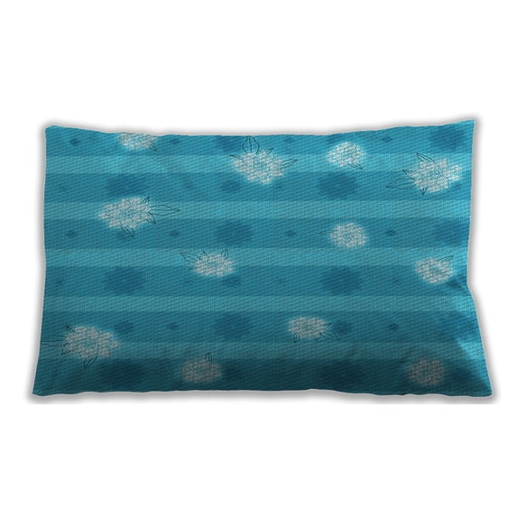 Ahgly Company Outdoor Rectangular Contemporary Lumbar Throw Pillow, 13 inch by 19 inch