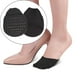 thumbnail image 3 of 2 protectores para los dedos de los pies para mujer con acolchado para los dedos de los pies, suela antideslizante, almohadillas para el antepié con inserciones de cojín para los pies, Negro Hugo Almohadillas metatarsianas para mujer, 3 of 7