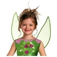 thumbnail image 5 of Disguise Tinker Bell Female Halloween Fancy-Dress Costume with Detachable Wings for Girls, 5 of 7