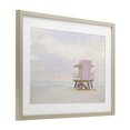 thumbnail image 3 of Stupell Industries Pink Paradise Beach Birch Framed Print Under Glass design by Seven Trees Design, 17 x 23, 3 of 10