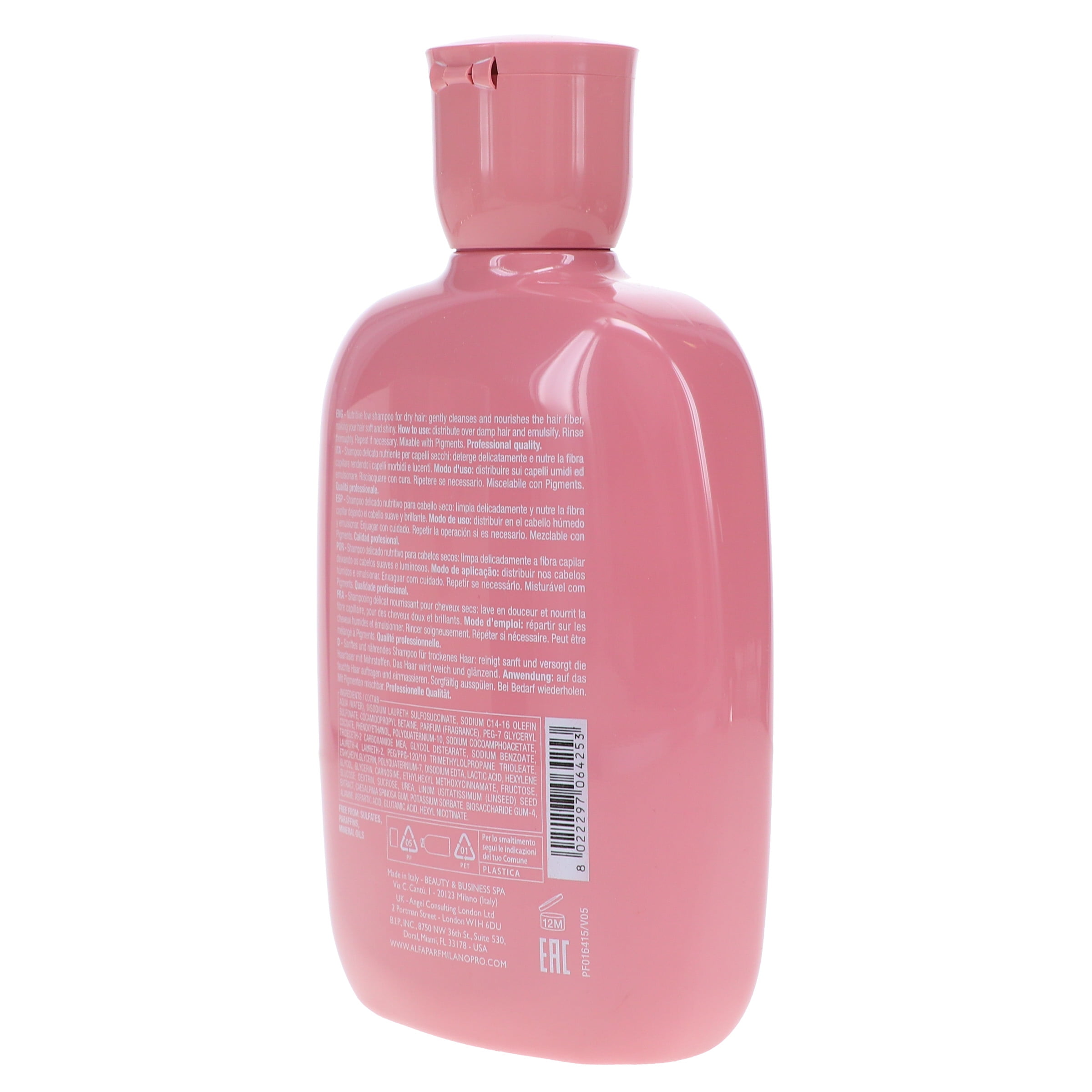 Alfaparf Milano Semi Di Lino Moisture Nutritive Low Shampoo 8.45 oz