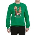 thumbnail image 2 of If It's Not a Pitbull It's Just a Dog Gift | Mens Dog Lover Crewneck Graphic Sweatshirt, Kelly, 2XL, 2 of 3