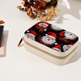 thumbnail image 7 of Santa Claus Velvet Portable Storage Box with Removable Compartment – Gift-Ready, Earring Holder Jewelry Box and Jewelry Organizer, 7 of 7