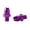 Purple, variant on LICEWO 2Pcs 10mm Bicycles Brake Levers Adjuster Adjusting Screws Fasteners Easily Install