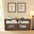 thumbnail image 2 of Costway TV Stand Entertainment  Center Hold up to 55'' TV with 2 Shelves & 2 Door Cabints, 2 of 11