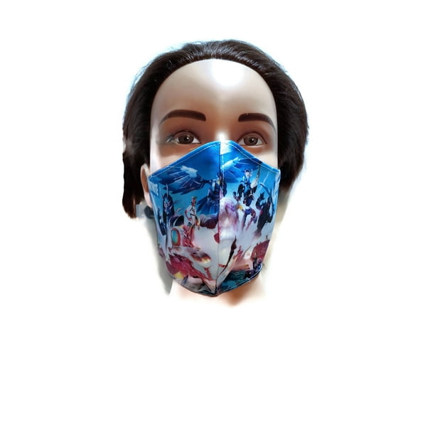 Adult Face Cover Shield Fortnite, Set of 2 , Season Mask Layer Cotton, Size 7" wide 5.5" high - Walmart.com