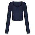 thumbnail image 2 of SHE IS My Items Women Shirts Long Sleeve Button Graphic Tops for Women Y2k Blouses for Women Business Casual Cotton Womens Tunics Casual Fall Length, 2 of 5