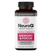 Life Seasons - NeuroQ Memory & Focus Extra Strength - 1020 mg per 2 Capsules