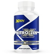 XZEN Nitroxzen, Nitric Oxide Booster, Supports Blood Flow, Endurance, Muscle Pump - 90 Tablets