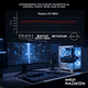 thumbnail image 4 of PC Gamer Completa Xtreme PC Gaming AMD Radeon RX 9060 Ryzen 7 5700 32GB SSD 1TB Monitor 27 180Hz WIFI Scarlet Dragon gaming 1080p, estudios y multitarea, 4 of 6