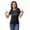 Navy Blue (Silver Glitter), variant on Inkdotpot Personalized Womens Tshirt Top Soon To Be Mrs WeddingAnnouncement Shirt-LN