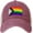 C4622, variant on Progress Pride Rainbow LGBT,LGBTQ Transgender Gay Flags Cowboy Hat Vintage Mesh Baseball Cap Women Men Dad Hat Black