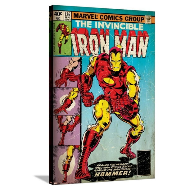 Marvel Comics Retro: The Invincible Iron Man Comic Book Cover No.126