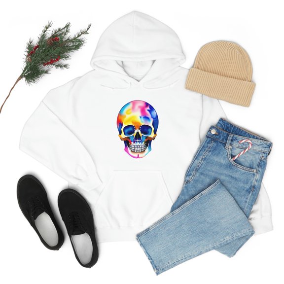Watercolor Skull