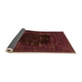 thumbnail image 2 of Ahgly Company Indoor Rectangle Persian Orange Bohemian Area Rugs, 5' x 8', 2 of 4