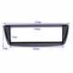 thumbnail image 4 of 1 Din Car Stereo Radio Fascia Panel Plate Trim Kit Frame for C1 for Ab for 107, 4 of 5