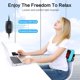 thumbnail image 2 of LZHF Electric Shiatsu Back Massager with Heat - Powerful 3D Kneading for Neck, Shoulder, Lower Back Pain Relief - Ergonomic Design for Home, Office, & Car - Gifts for Women, Men, Mom & Dad, 2 of 5