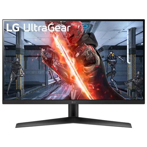 LG UltraGear 27" Full HD IPS 1ms (GtG) Gaming Monitor, 1920x1080, Black, 27GN60R-B