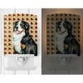 thumbnail image 2 of Caroline's Treasures LH9109CNL Bernese Mountain Dog Fall Leaves Portrait Ceramic Night Light, 6x4x3", multicolor, 2 of 2