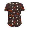 thumbnail image 4 of ersvoioy Halloween Shirts Women Oversized Spooky Season Cute Graphic T-Shirt Funny Print Tees Fall Casual Short Sleeve Plus Size Halloween Party Tops,Size M-5XL Multicolor M, 4 of 5