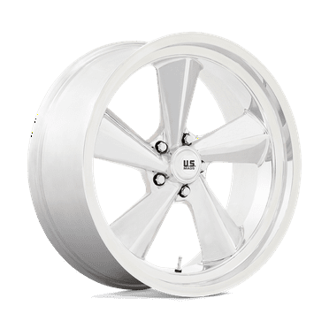 US Mag 1PC Cast Aluminum Rim U135 22X10.5 5X5.0 POLISHED 00MM, U13522057357L