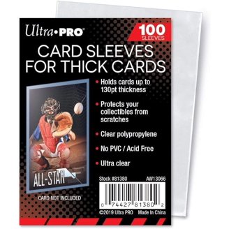 topps cards sleeves ELEV8 True Fit BGS Graded  in The Land archival quality product made of crystal clear polypropylene and have an adhesive strip on the lip Trading Card Supplies & Apparel