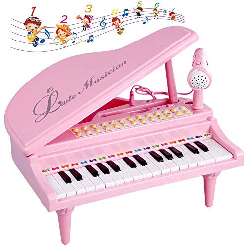 Kids Mini Piano Educational Grand Keys Baby Musical Electronic Keyboard Gift Toy 