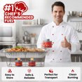 thumbnail image 4 of Comficove 6 Hour Chafing Fuel - Food Warmer for Chafing Dish Buffet Set - Liquid Safe Fuel with Wick for Chafing Dish (Pack of 12), 4 of 6