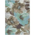 thumbnail image 2 of Addison Rugs Chantille Indoor/Outdoor Transitional Floral Khaki Washable Rectangle Rug, 10' x 14', 2 of 6