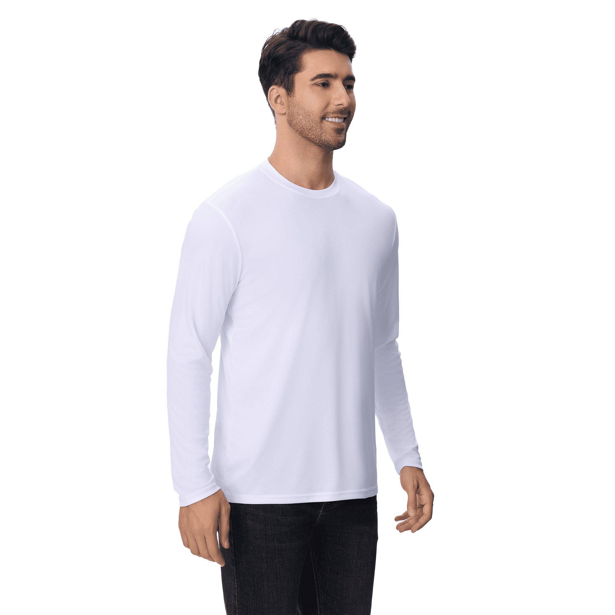 High Visibility Safety T-Shirt for Men, Hi Vis Pure Dry Fit Poly