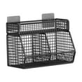 thumbnail image 5 of yotijay Fruit Basket Onion Storage Wire Basket Wall Mounted Kitchen Fruit Basket Hanging 2 Grids, 5 of 8