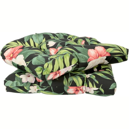 Better Homes And Gardens Outdoor Patio Wicker Seat Cushion Set Of Outdoor Patio Wicker Seat Cushion Set