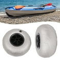 thumbnail image 2 of FETCOI 2Pcs Balloon Wheels 9" Replacement Big Beach Sand Tires for Kayak Dolly Canoe US, 2 of 12